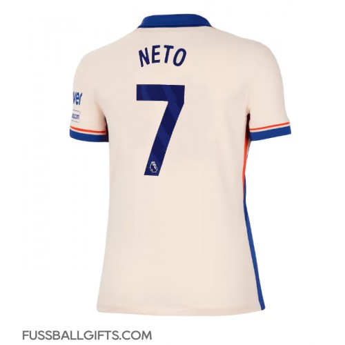 Chelsea Pedro Neto #7 Fußballbekleidung Auswärtstrikot Damen 2024-25 Kurzarm